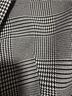 Express Plaid Gray Black Jacket Size M - photo 8