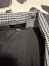 Express Plaid Gray Black Jacket Size M - photo 3