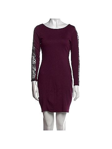 Alice + Olivia Dionne Strong Shoulder Cocktail Dress (view 1)