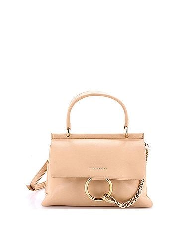 Chloé Faye Top Handle Bag Leather Small (view 1)