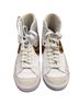 Nike White Brown Black Sneakers Size 7 - photo 1