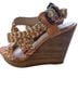 FRYE 100% Leather Multi Color White Wedges Size 8 1/2 (wide) - photo 2