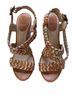 FRYE 100% Leather Multi Color White Wedges Size 8 1/2 (wide) - photo 1