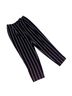 Divided by H&M Stripes Black White Casual Pants Size 4 - photo 1