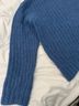 Sézane Blue Wool Pullover Sweater Size XXS - photo 8