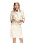 Brooks Brothers Chevron-herringbone Ivory Gold Blazer Size 4 - photo 3