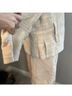Brooks Brothers Chevron-herringbone Ivory Gold Blazer Size 4 - photo 5