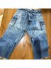 FRAME Denim Print Blue Jeans Size 26 waist - photo 5