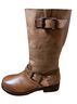 Free People 100% Leather Tan Brown Boots Size 7 - photo 3