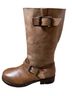 Free People 100% Leather Tan Brown Boots Size 7 - photo 1