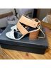 Rebecca Minkoff 100% Leather Tan Sandals Size 7 1/2 - photo 6