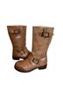 Free People 100% Leather Tan Brown Boots Size 7 - photo 8