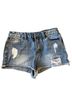 Super down Blue Denim Shorts Size S - photo 1