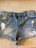 Super down Blue Denim Shorts Size S - photo 4