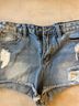 Super down Blue Denim Shorts Size S - photo 6