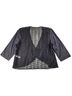 Chico's 100% Polyester Black Cardigan Size XL - photo 3