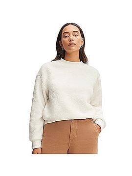 Everlane Renew Fleece Raglan Crewneck Sweatshirt T-Shirt (view 1)