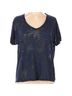 Soaked Print Blue Short Sleeve T-Shirt Size L - photo 1