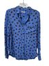 Ganni Long Sleeve Button-Down Shirt Size M - photo 1