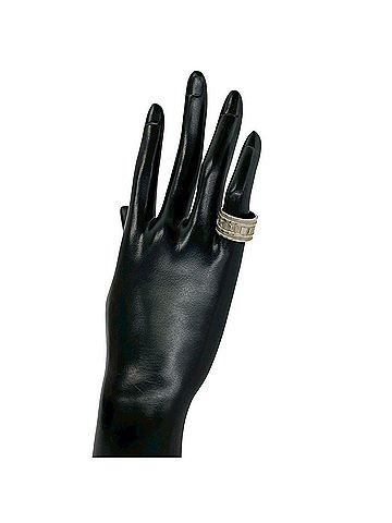 Tiffany & Co. TIFFANY&Co. Tiffany Vintage Atlas Wide Ring, Sterling Silver 925, Accessory, 88695 (view 2)