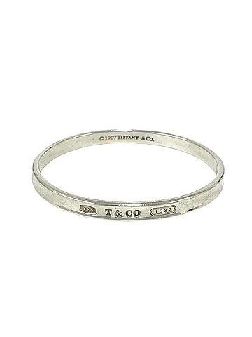 Tiffany & Co. TIFFANY&Co. Tiffany Vintage Narrow Bangle Sterling Silver 925 Bracelet 58731 (view 1)