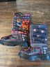FARM Rio 100% Fabric Print Black Multi Color Boots Size 8 1/2 - photo 5