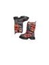 FARM Rio 100% Fabric Print Black Multi Color Boots Size 8 1/2 - photo 1