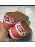 Vans Red White Pink Sneakers Size 7 - photo 4