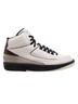 Jordan White Black Burgundy Sneakers Size 6 - photo 2