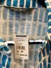 Tango Mango 100% Elastane Blue Button-Down Shirt Size M - photo 2