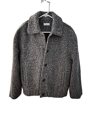MNG Textured Boucle Coat (view 1)