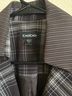 Bebe 76% Polyester 22% Viscose 2% Spandex 100% Acetate 43% Wool Stripes Brown Blazer Size 4 - photo 3