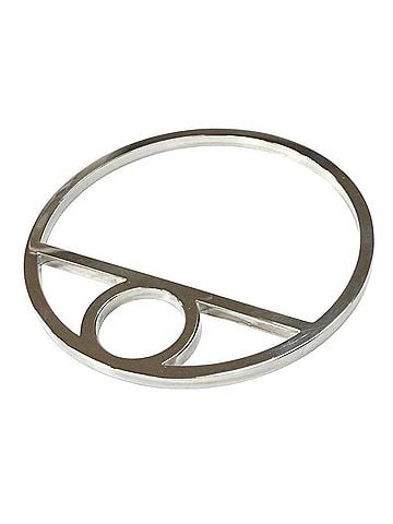 Hermès HERMES (Hermes) 2017 model AG925 Chaine d'Ancre Game bangle, silver, SH, made in France, weight 35.7g, women's. (view 1)