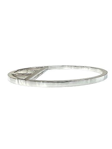 Hermès HERMES (Hermes) 2017 model AG925 Chaine d'Ancre Game bangle, silver, SH, made in France, weight 35.7g, women's. (view 2)