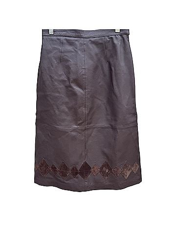 Terry Lewis Classic Luxuries Leather Skirt (view 1)