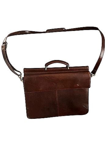 Wilsons Leather Leather Messenger (view 2)