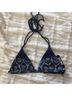 Tavik Print Blue Swimsuit Top Size M - photo 3