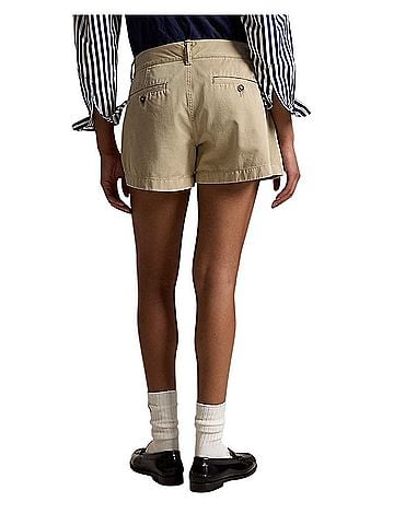 Lauren by Ralph Lauren Khaki Shorts (view 1)
