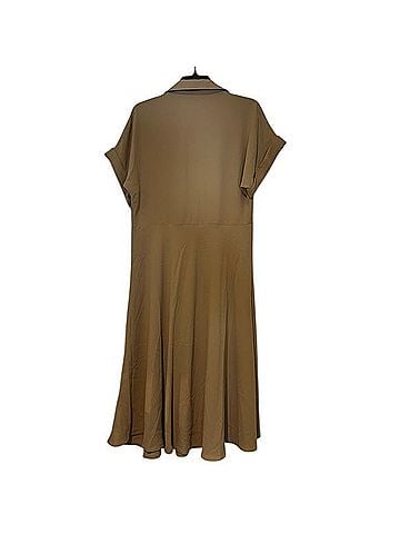 Ralph Lauren Buckle-Trim Georgette Dress Casual Dress (view 2)