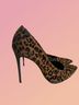 Zara Basic Animal Print Brown Black Heels Size EU 37 - photo 3