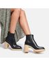 Dolce Vita 100% Leather 100% Rubber 100% Synthetic 100% Synthetic Solid Black Boots Size 10 - photo 4