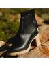 Dolce Vita 100% Leather 100% Rubber 100% Synthetic 100% Synthetic Solid Black Boots Size 10 - photo 6
