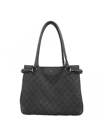 Gucci Gucci Tote Bag 101971 Denim Black Women's (view 1)