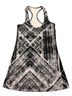 Lululemon Athletica Print Black White Sleeveless Top Size S - photo 1