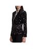 L'Agence Stars Black Silver Blazer Size 2 - photo 4