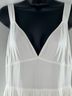 Vince. 100% Polyester Solid White Jumpsuit Size 14 - photo 12
