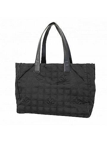 Chanel Chanel New Travel Nylon Tote Bag, Black, Women's (view 1)