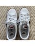 Nike White Brown Sneakers Size 8 - photo 6
