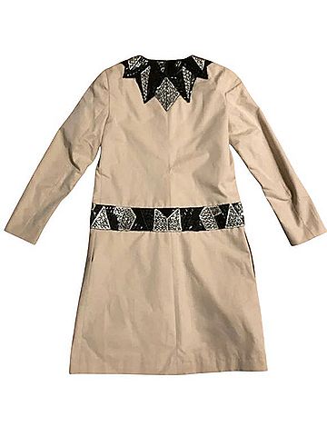 Gryphon New York Mosaic Trench Coat Trenchcoat (view 2)