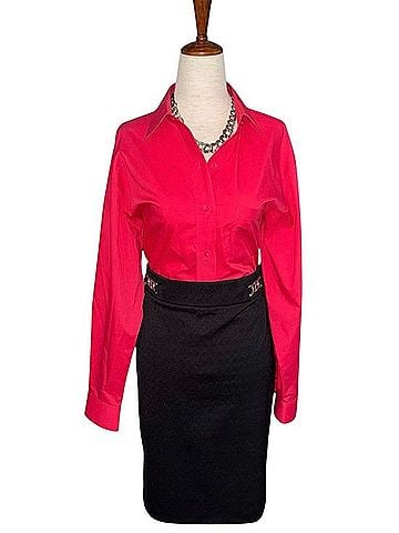 Roz & Ali Casual Skirt (view 1)
